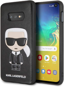 Case/Funda Karl Lagerfeld Iconic Color Negro Samsung Galaxy S10