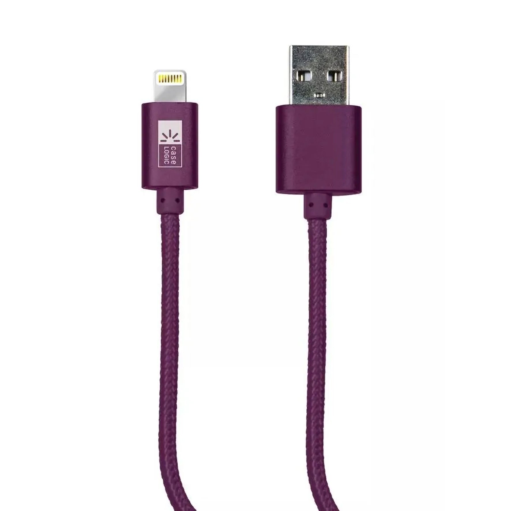 Cable Lightning Morado Tejido 1.80 Metros Case Logic - ForwardContigo