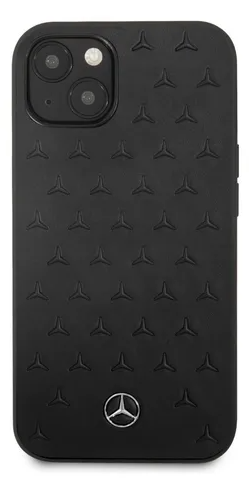 Case/Funda Mercedes Benz de Piel con Estampado de Estrellas iPhone 13