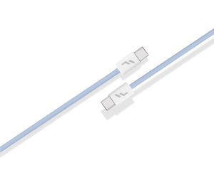 Cable Forward Tipo C A Tipo C de Silicón Color Azul