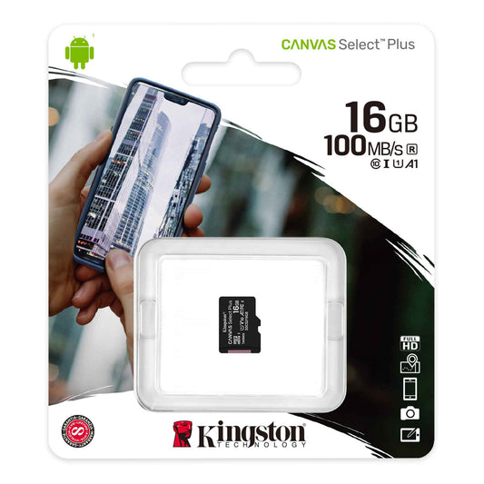 Micro SD Kingston Canvas Select Plus 16 GB