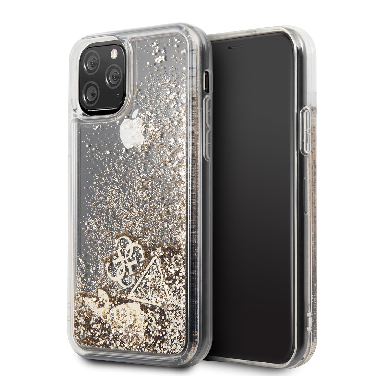 Case/Funda Guess con Brillos Dorados iPhone 11 Pro