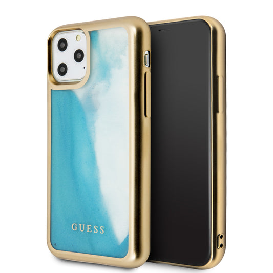 Case/Funda Guess Color Degradado Gold & Blue iPhone 11 Pro