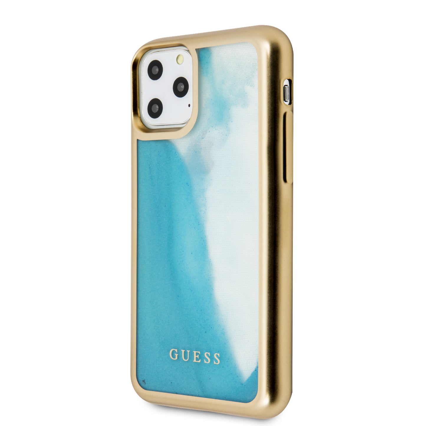 Case/Funda Guess Color Degradado Gold & Blue iPhone 11 Pro