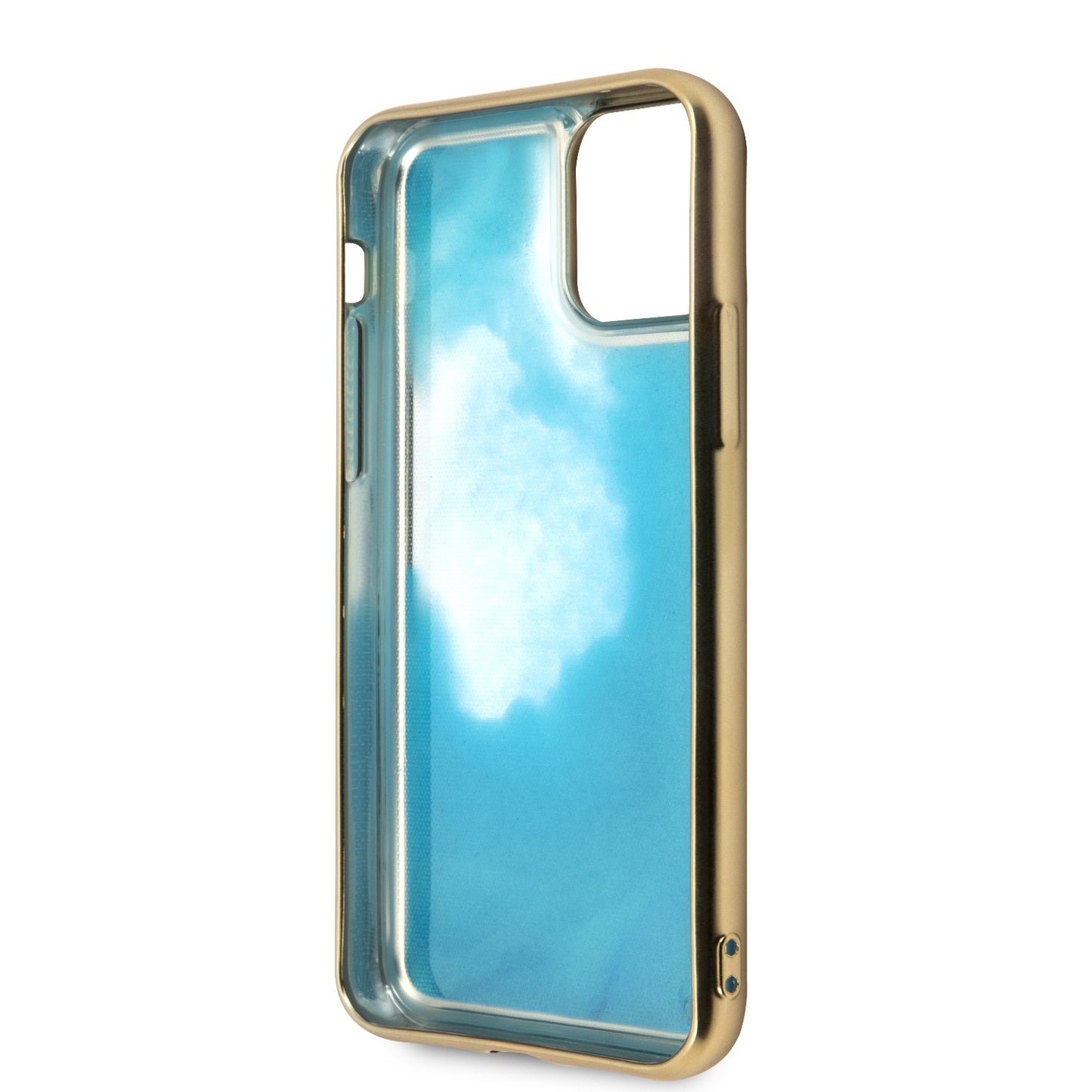 Case/Funda Guess Color Degradado Gold & Blue iPhone 11 Pro