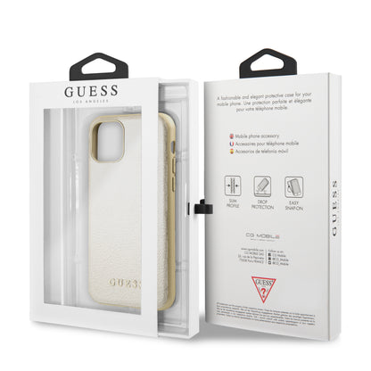 Funda Case Tipo Piel Guess Beige iPhone 11 Pro - ForwardContigo