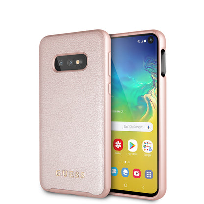 Funda Case Tipo Piel Guess Rosa Para Samsung S10e - ForwardContigo