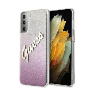 Case/Funda GUESS degradado glitter TPU Samsung S21