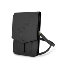 Cargar imagen en el visor de la galería, Case/Wallet Bag Guess Color Negro con Logo Grabado