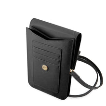 Cargar imagen en el visor de la galería, Case/Wallet Bag Guess Color Negro con Logo Grabado