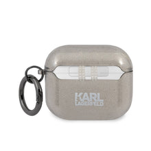 Cargar imagen en el visor de la galería, Case/Funda Karl Lagerfeld &amp; Choupette de TPU con Brillos AirPods 3