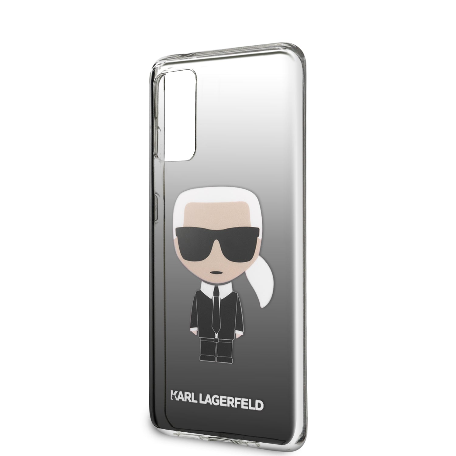 Case Funda Karl Lagerfeld TPU degradado negro Samsung galaxy S20 - ForwardContigo
