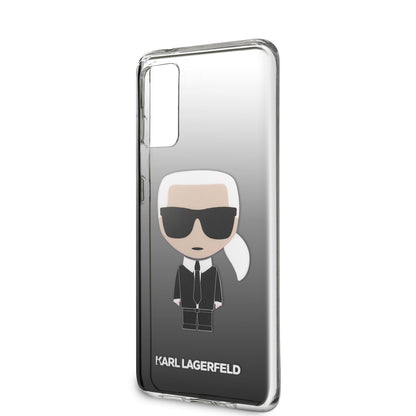 Case Funda Karl Lagerfeld TPU degradado negro Samsung galaxy S20 - ForwardContigo