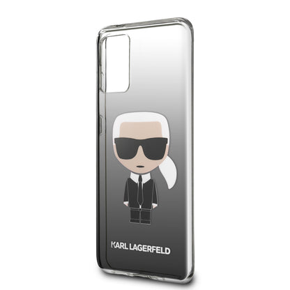 Case Funda Karl Lagerfeld TPU degradado negro Samsung Galaxy S20 Plus - ForwardContigo