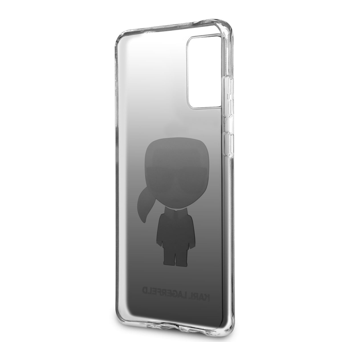 Case Funda Karl Lagerfeld TPU degradado negro Samsung Galaxy S20 Plus - ForwardContigo
