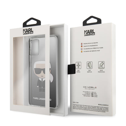 Case Funda Karl Lagerfeld TPU degradado negro Samsung Galaxy S20 Plus - ForwardContigo