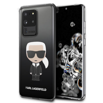 Case Funda Karl Lagerfeld Iconic TPU degradado negro Samsung Galaxy S20 Ultra - ForwardContigo