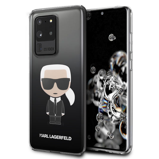 Case Funda Karl Lagerfeld Iconic TPU degradado negro Samsung Galaxy S20 Ultra - ForwardContigo