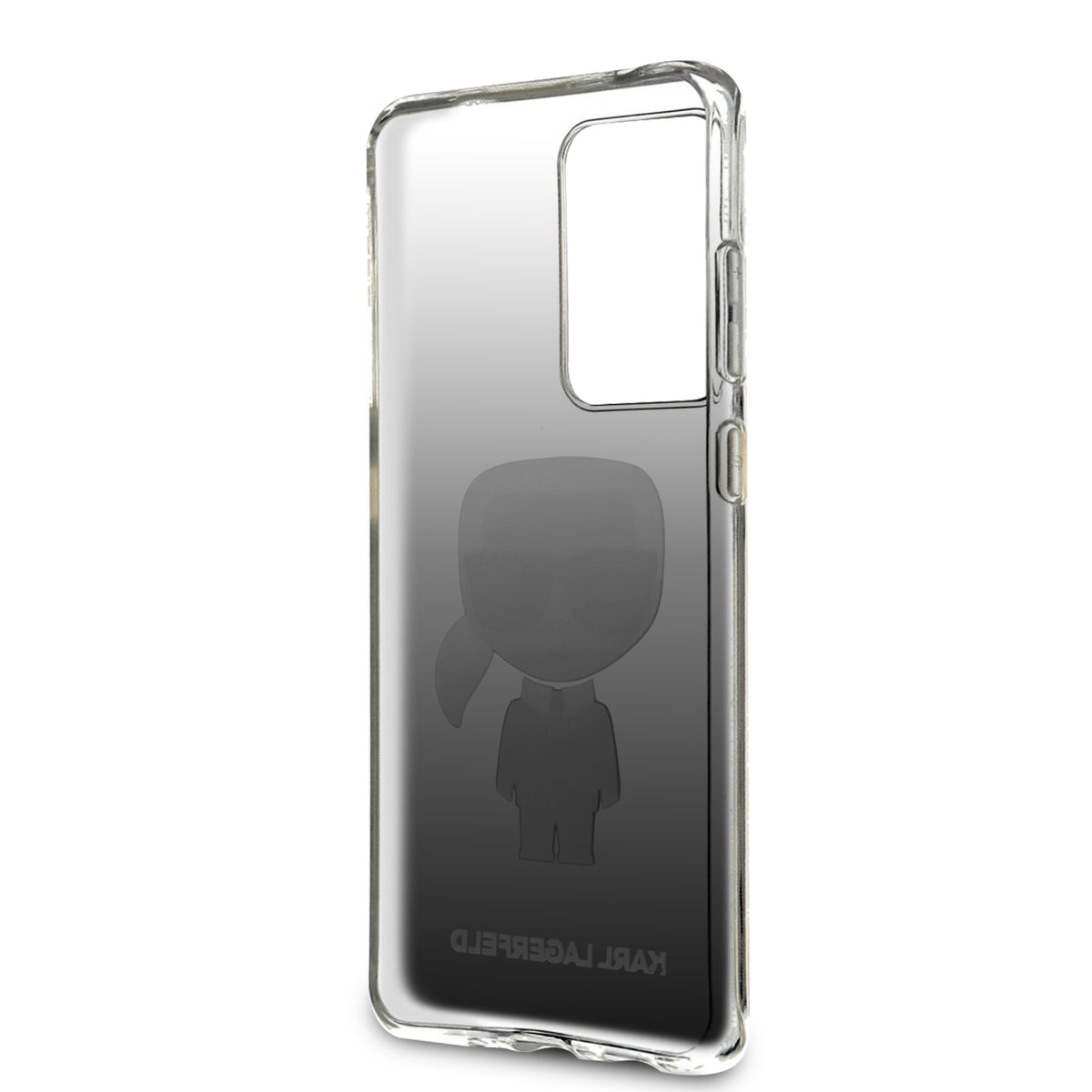 Case Funda Karl Lagerfeld Iconic TPU degradado negro Samsung Galaxy S20 Ultra - ForwardContigo