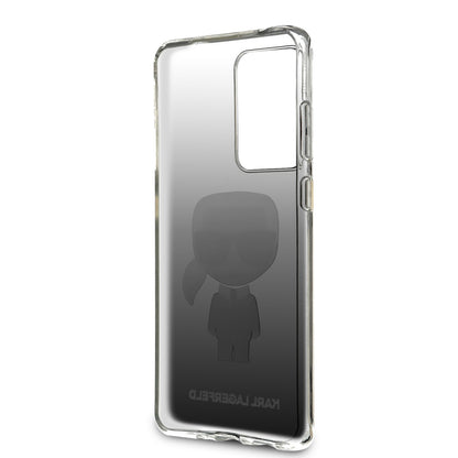 Case Funda Karl Lagerfeld Iconic TPU degradado negro Samsung Galaxy S20 Ultra - ForwardContigo