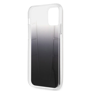 Case/Funda Mercedes Benz Transparente Degradado Color Negro iPhone 12 Pro Max