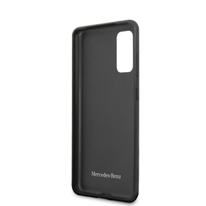 Funda Case  Mercedes Benz Quilted & Smooth Negro Samsung Galaxy S20 - ForwardContigo