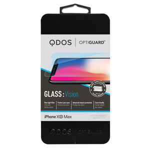 Cristal protector QDos con aplicador iPhone XS Max - ForwardContigo
