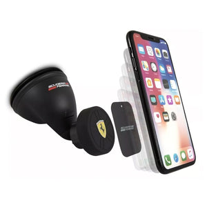Soporte Universal Ventosa Ferrari Negro - ForwardContigo