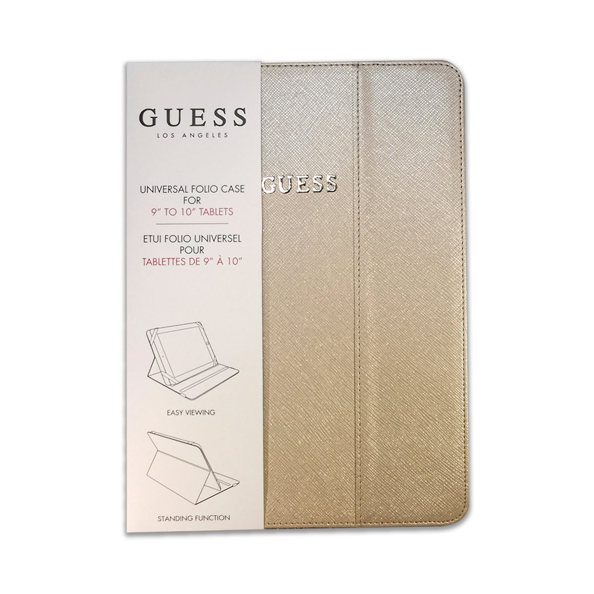 Tablet case funda Guess Saffiano Look Folio Case 10" - ForwardContigo