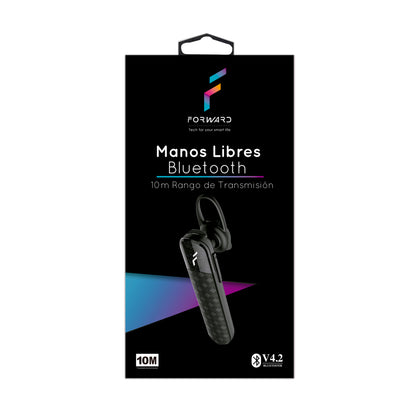 Manos libres Forward Bluetooth fibra de carbono negro - ForwardContigo