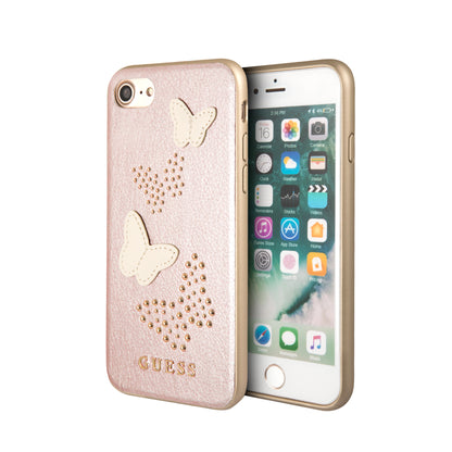 Case Funda Guess Mariposas Rosa iPhone 6, 7, 8 y SE - ForwardContigo